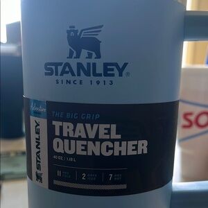 Stanley Blue Travel quencher chambray